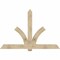 Ekena Millwork Redmond Rough Sawn Timber Gable Bracket, Douglas Fir, 84"W x 56"H x 6"D x 6"F, 16/12 Pitch GBW084X56X0606RED00RDF - alternate 1
